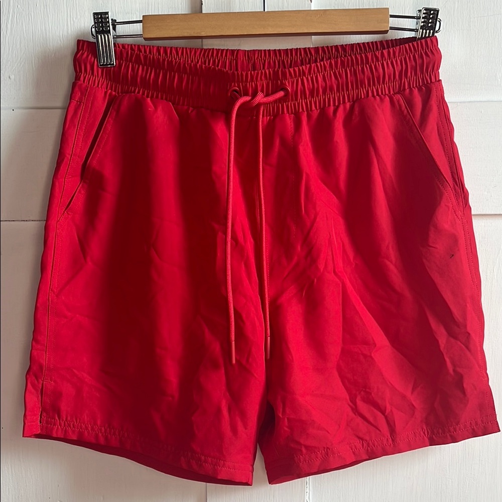 Swim Trunks or Athletic Shorts with Elastic Waistband Quick Dry